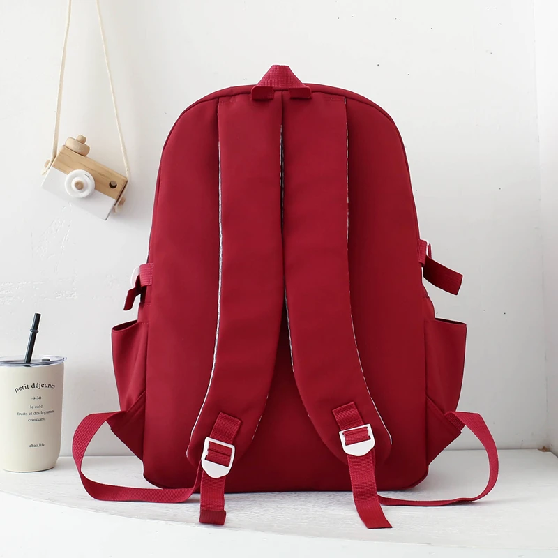 4 in 1 Frauen rucksack Mädchen Schul rucksack zurück zur Schule Geschenk Jugend Frauen Schult asche wasserdicht großen Buch Rucksack