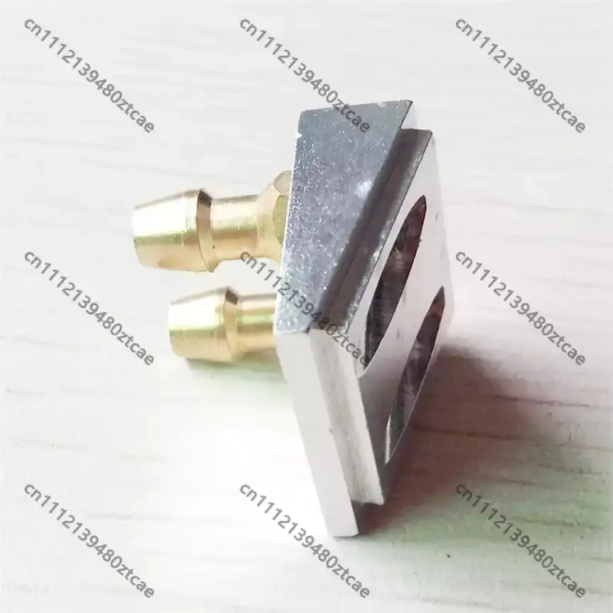 RC Model Boat Water Cooling System Spare Parts Bottom Dual Water Inlet Nozzle Base Water Seat M5 Copper Nozzle Wiper Seat