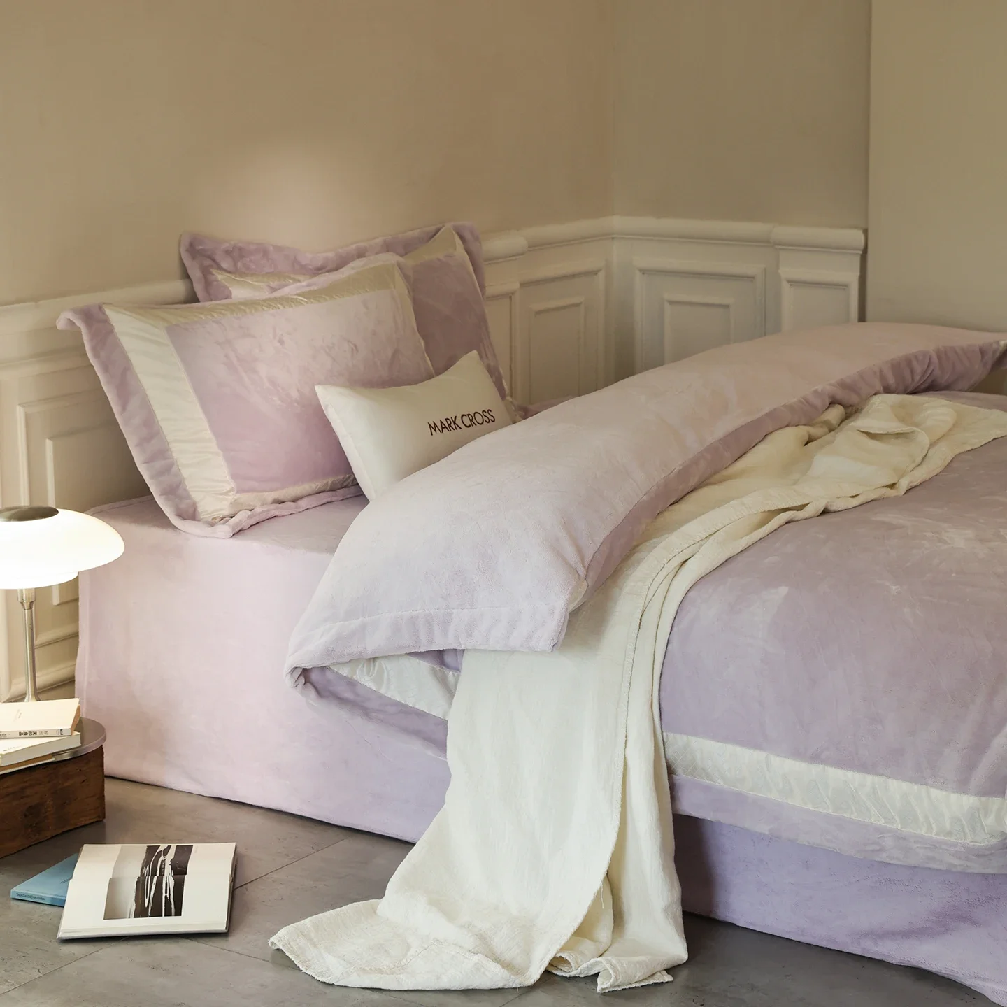 High-end Jacquard 100% Cotton Bedding Set King Size Soft Skin-friendly Queen Duvet Cover Set Comfortable Quilt Cover Pillowcase