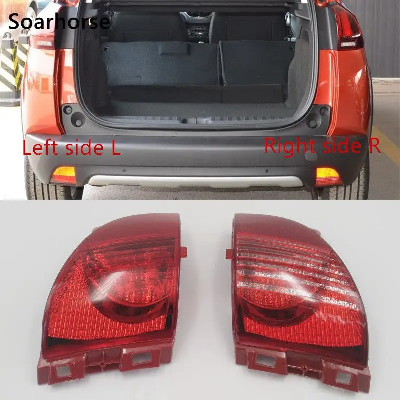 

Car Rear Fog Lights For Peugeot 2008 308cc Citroen C3XR C3-XR Tail Brake Lamp