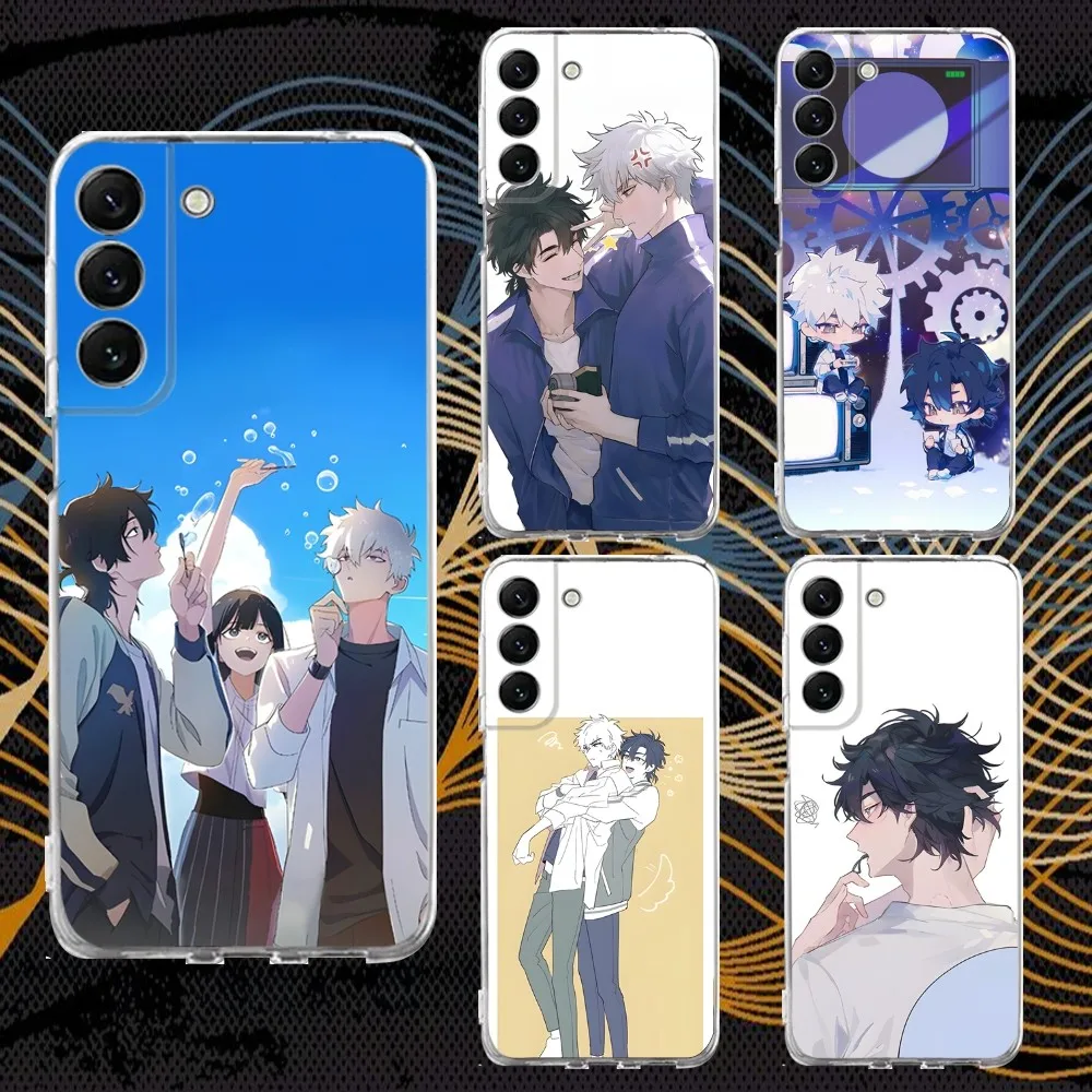 Anime L-LinkS C-ClickS  Phone Case Silicone For Samsung S30,S23,21,22,20 Ultra,S20 FE lite,S10,9,PIus Note20ultra Cover Clear