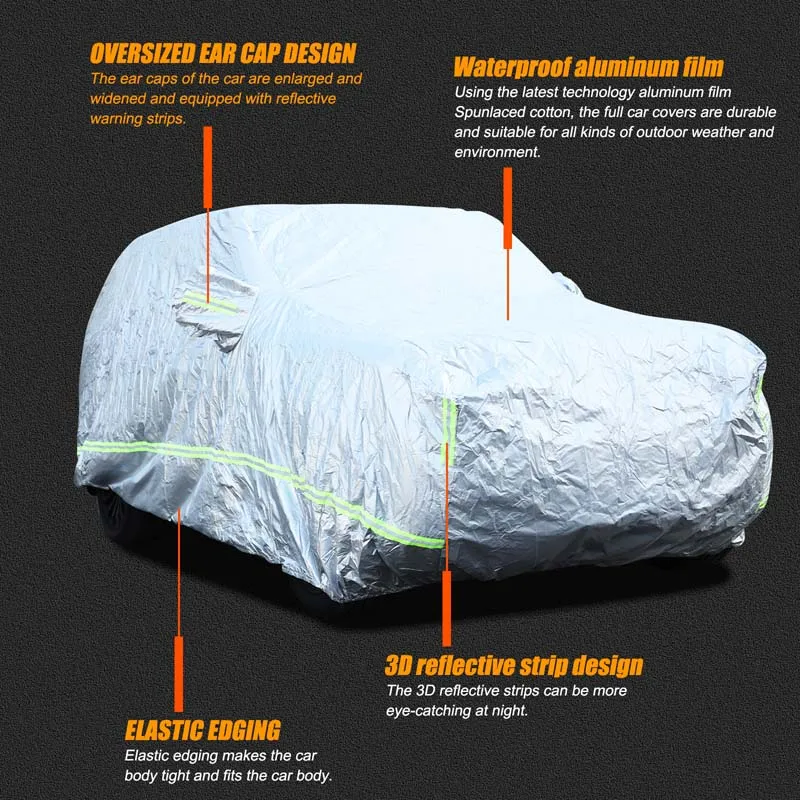 

Для Land Rover Discovery 4 5 LR4 LR5 2010 + автомобильный чехол для использования в помещении и на открытом воздухе, солнцезащитный крем, теплый, УФ, снег, защита от солнца, пылезащитный чехол