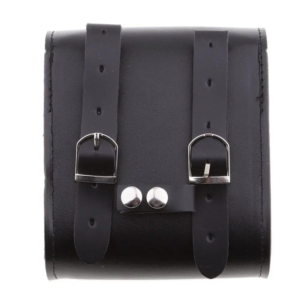 

Waterproof Motorcycle Tool Bags PU Saddlebag Universal Storage Pouch for Trail Riding and Daily Biking