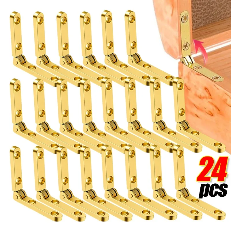 

Мини-петли 90 градусов для деревянных ящиков, сверхпрочные петли из цинкового сплава для шкатулок, ящиков для мебели, деревянных футляров, комплекты мебельных петель
