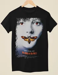 The Silence of the Lambs - Movie Poster Inspired Unisex Black T-Shirt