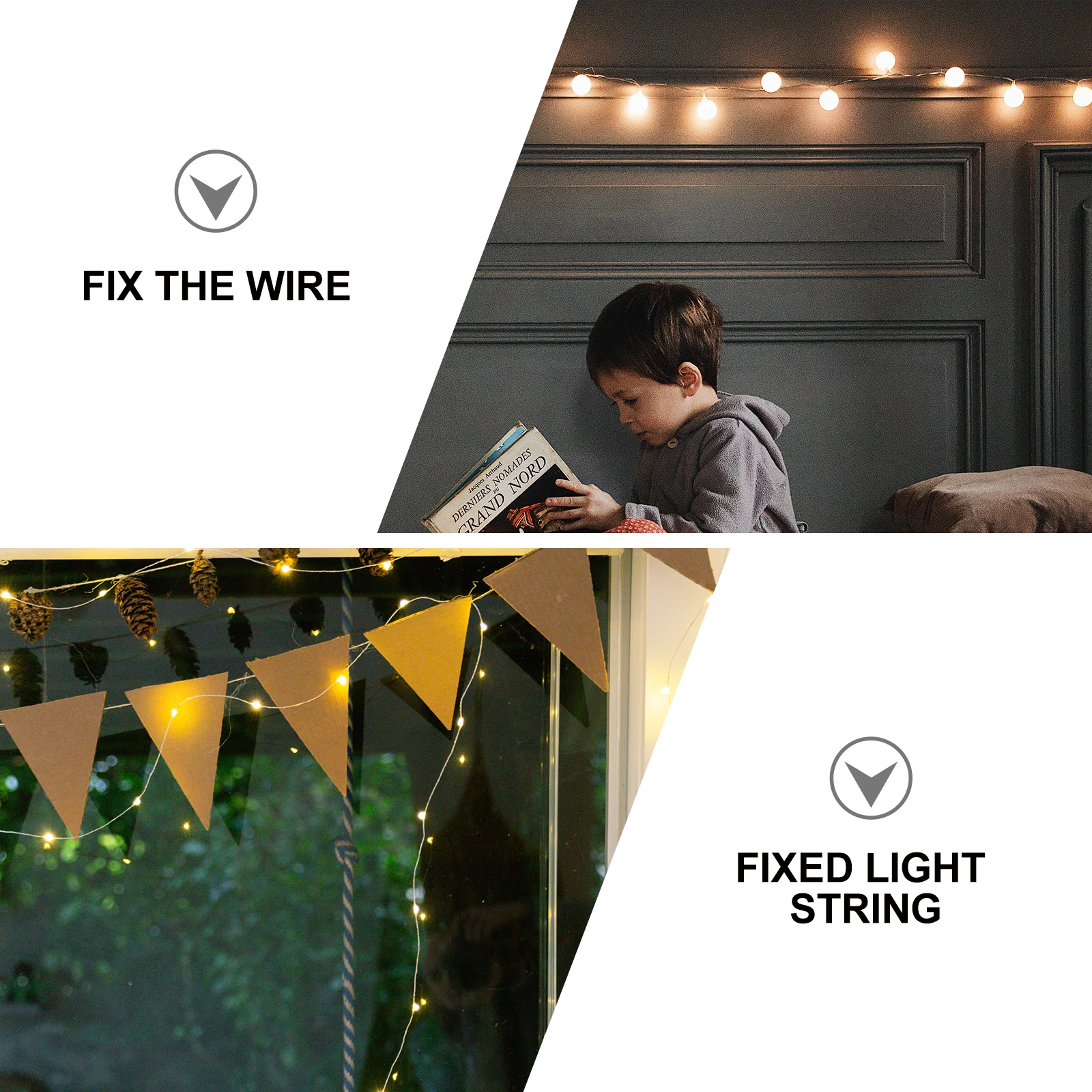 

50Pcs Lightweight Cable Clips Self Adhesive Wire Organizer for Tidy Room Office Cable Clamp Cord Management Clip