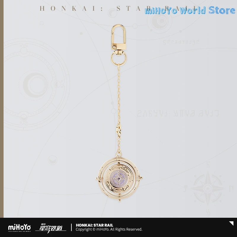 

[Official] Robin Pendant MiHoYo Original Merch Honkai Star Rail Robin Theme Impression Serie Metal Key Chain Woman Cosplay