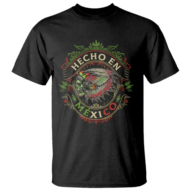 Mexico T Shirt The Land Of Enchantment USA 3d Printed Tshirts Summer Fashion Round-neck Short Sleeve Streetwear Unisex Tee Tops