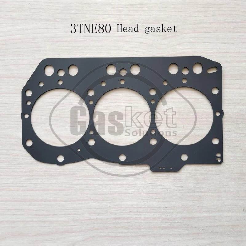 3TN78 3TN78LL 3T78 3TNE80 3TNV80 3TN82 3TNV82 3TNA82 Head Gasket For Yanmar Excavator Engine Tractor Spare Parts 119812-01330