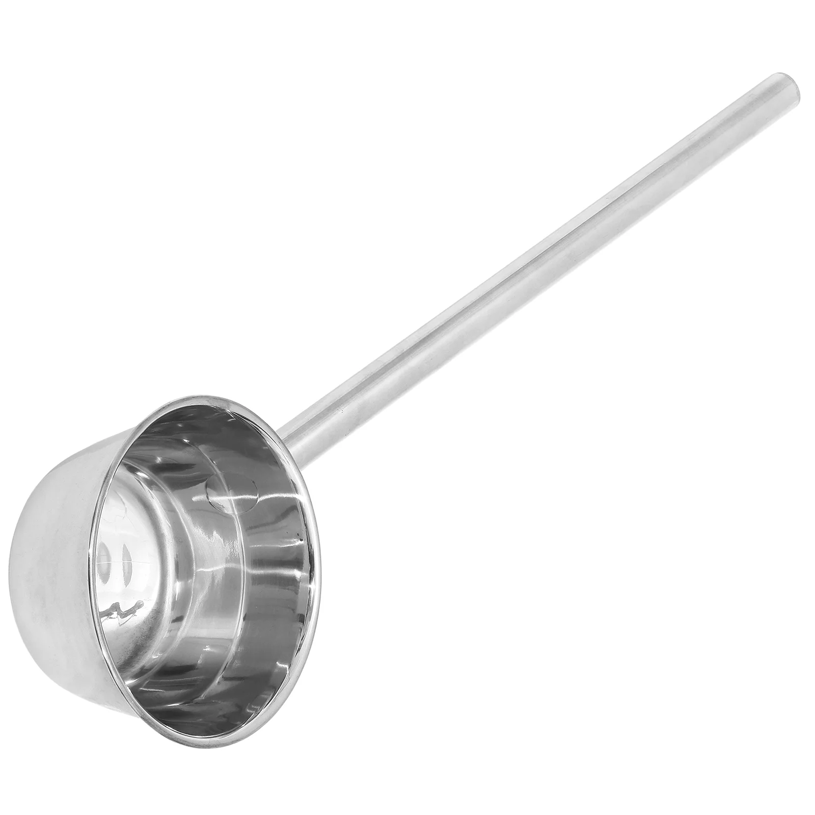 

Stainless Steel Ladle Long Handle Spoon Water Spoon Soup Scoop Garden Watering Ladle Kitchen Water Ladle