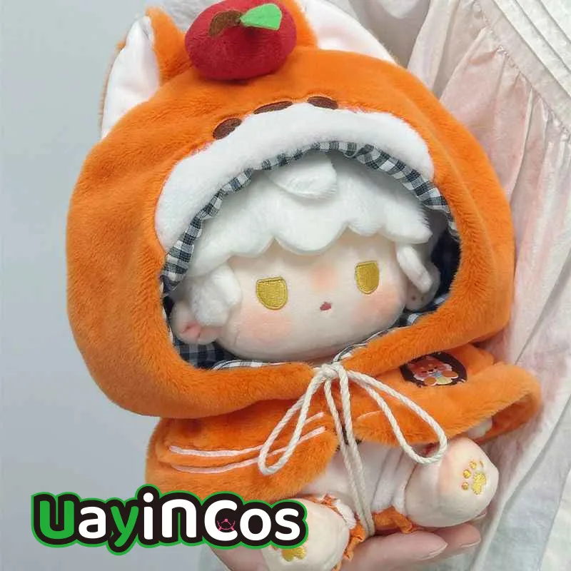 

10cm 20cm 40cm Doll Clothes Shark Fox Duck Baby Cloak Short Pants Suit Stuffed Plushies Plush Doll Accessories Anime Toy Kids