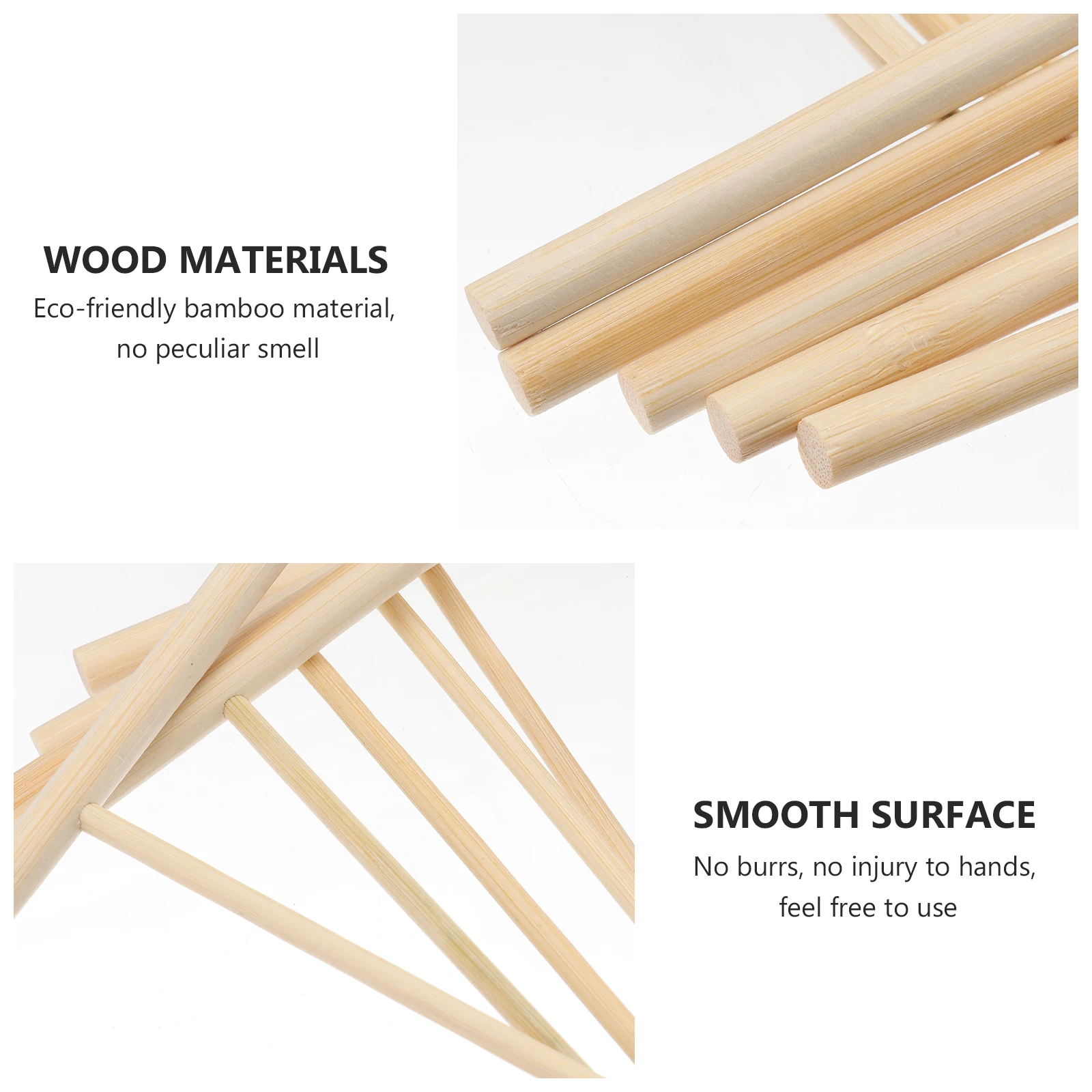 

6pcs Mini Bamboo Rakes Decorative Sand Table Accessories Handmade T-Shape Rake Crafts For Zen Garden Creative Home Decor