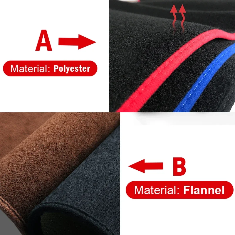 Car Dashboard Sun Shade Mat Cover Pad For Suzuki Vitara LY 2015 2016 2017 2018 2019 2020 2021 2022 2023 2024 Accessories