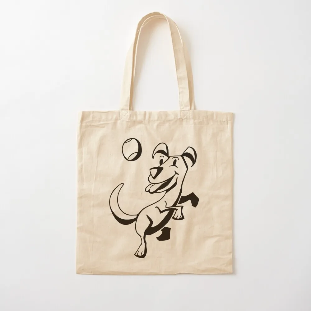 

Dog Leap for Light Colors Tote Bag tote bag screen bag luxury women Canvas Tote