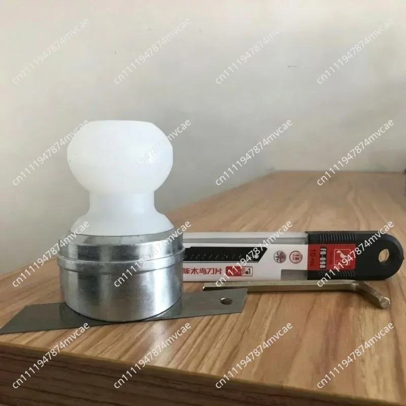Multifunctional Manual Film Trimming Knife | Spherical Scraper for PVC Vacuum - Formed Cabinet Door Panels