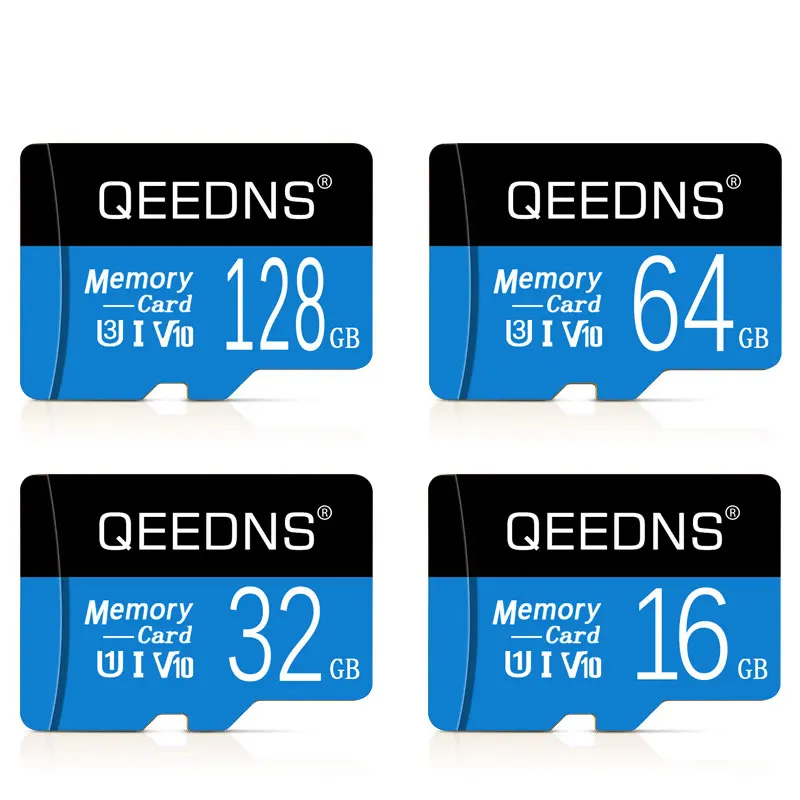 การ์ดความจำ128GB 64GB Micro TF SD Card Class 10 Gb 16GB 32GB การ์ด MINI SD 256GB USB Flash cartao de memoria บัตร TF สำหรับโทรศัพท์