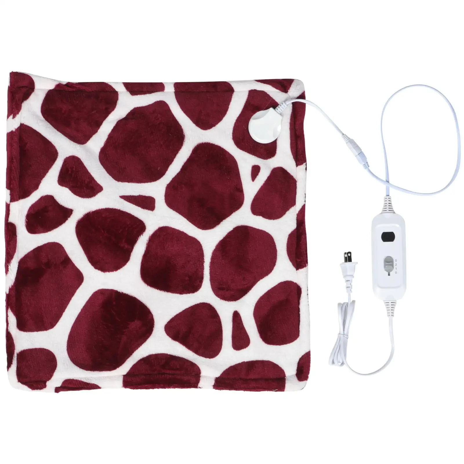 

Электрическое одеяло с подогревом, двойной размер, уютная многоразовая фланелевая зимняя подушка для кровати, регулируемая температура, тепловая терапия