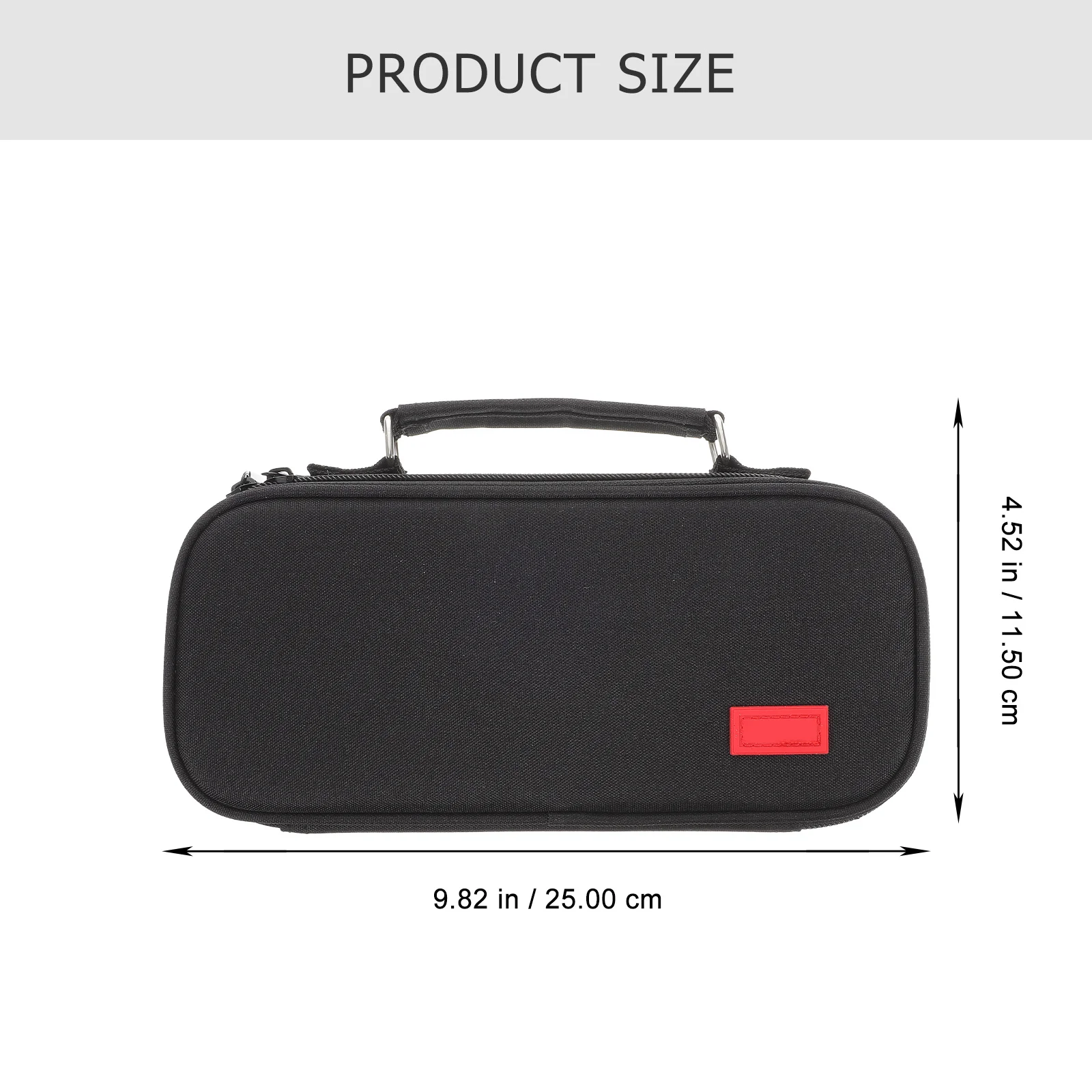 Large Capacity Pencil Bag Portable Stationery Organizer For Students Kids Canvas Zipper Pen Pouch Multi-Function Household