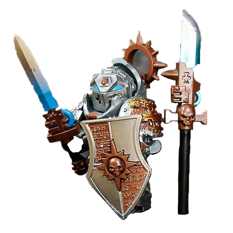 Hot Toys Serienmodell, zusammengebauter Baustein-Bausatz, Empire Fist Space Wolf Holy Blood Angel Actionfigur, Spielzeuggeschenk