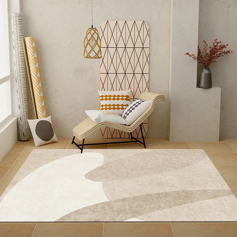 

Modern Simple Living Room Decoration Carpets, Bedroom, Bedside, Large Area, Soft, Light, Luxury, Cloakroom, Non-Slip Rugs,