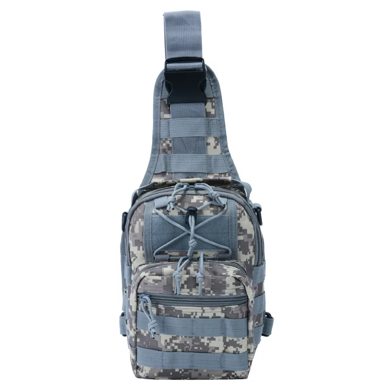 Mochila táctica, bolso de hombro militar para el pecho, mochila de camuflaje para exteriores, senderismo, Camping, viajes, deportes, bolsa cruzada