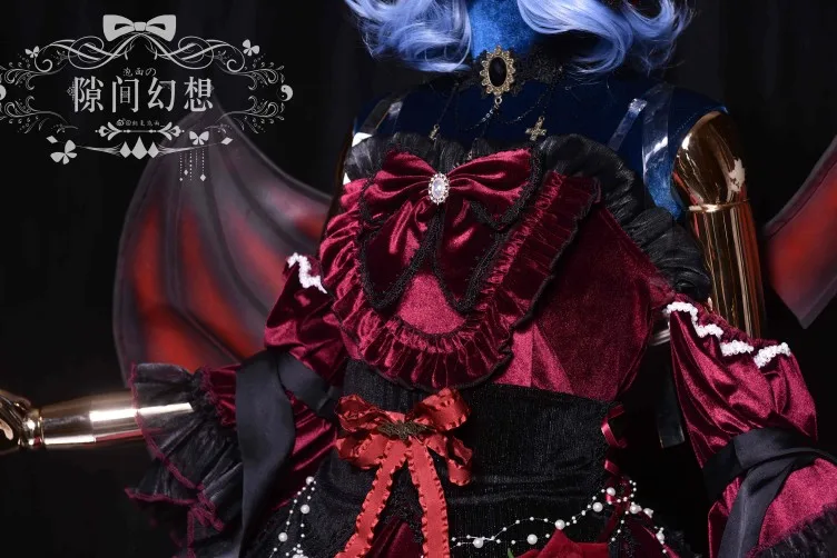 New Mooyiyi cos Remilia Scarlet Cosplay costume Halloween Christmas Role Playing Party Comic Dress New Project customized