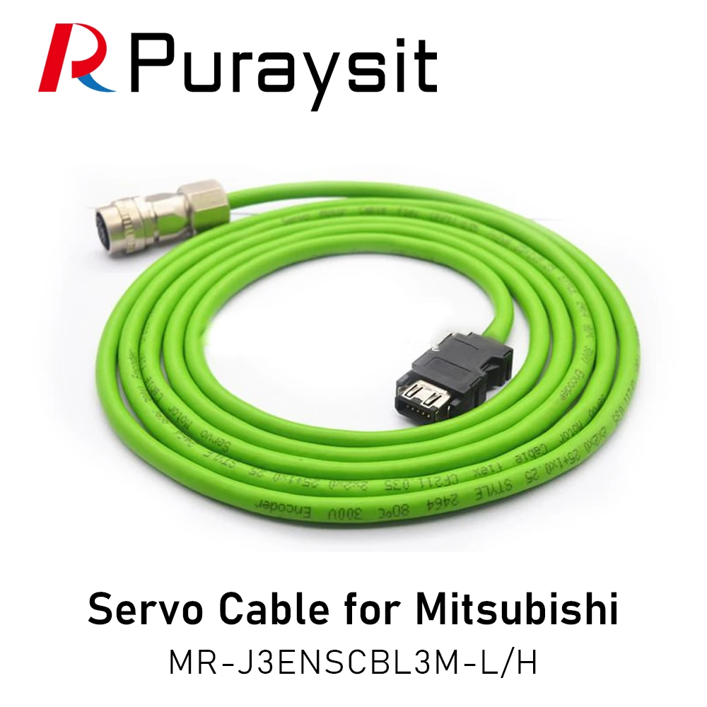 

Puraysit High Power Servo Motor Encoder Cable MR-J3ENSCBL3M-H MR-J3ENSCBL5M-H MR-J3ENSCBL10M-H for Mitsubishi