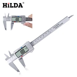 HILDA Vernier Caliper 0-150mm Digital Electronic Digital Caliper 6 Inch LCD Micrometer Measuring Tool