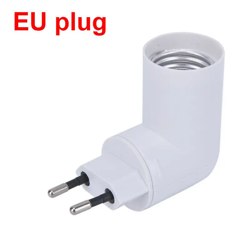 Adjustable E27 Lamp Bulb Bases Socket Adapter Plug Holder 360 Degrees Adaptor Converter 100-230V Lighting Light for Home Room