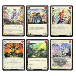 Cartões FAB Felling of the Crown PROXY Regular Carne e Sangue O link mais fraco Twin Drive Gone em um Flash Proxy TCG Cartões de jogo