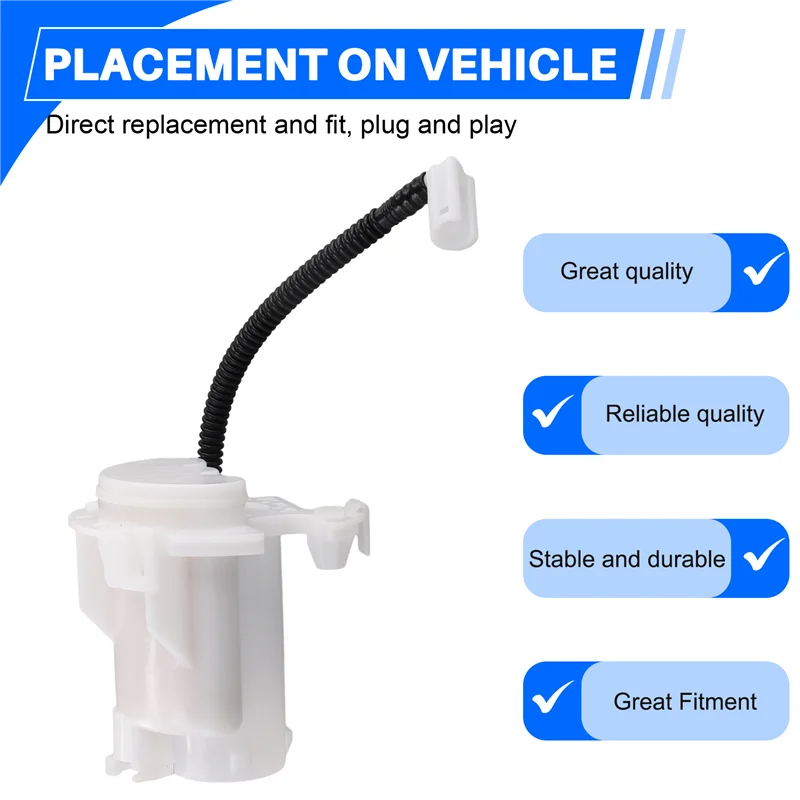 

A80X-Car Fuel Pump Filter 31911-4D500 For KIA Soul Sedona 2006-2014 Hyundai Entourage Fuel Filter 319114D500 18364-0020