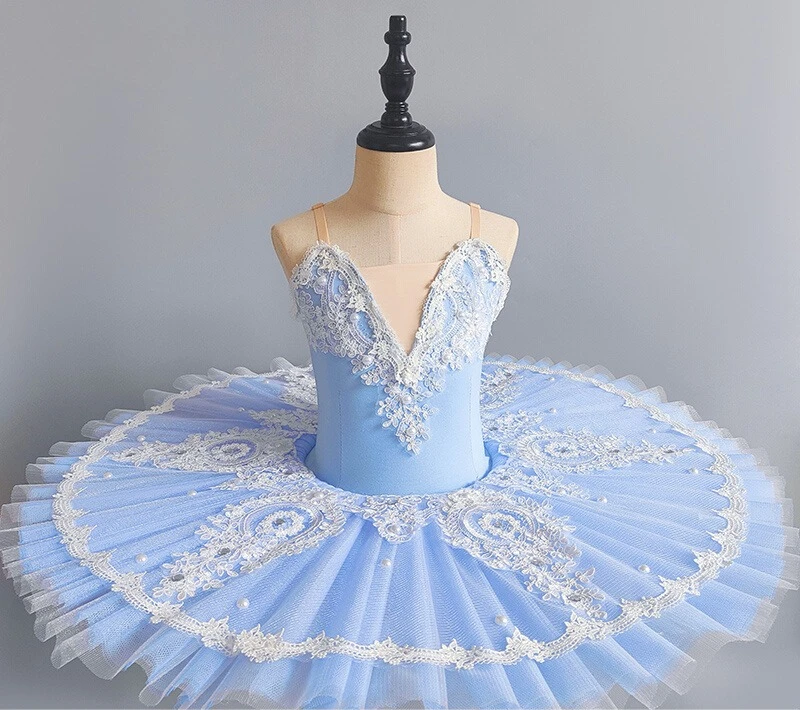 Novo profissional ballet tutu meninas prato panqueca tutu bailarina vestido de festa adulto feminino criança crianças ballet dança traje