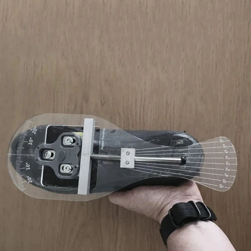 Imagen 2 del producto Herramienta de ajuste de cala Cleat Key Pro, herramientas de uso para montaje en bicicleta | Confort y prevención precisa de lesiones en ángulo