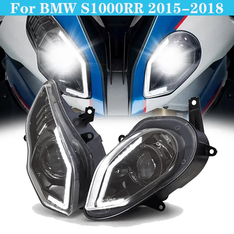

Led Motorcycle Headlight For S1000Rr 2015-2018 Motorcycle Light Full Led Headlights