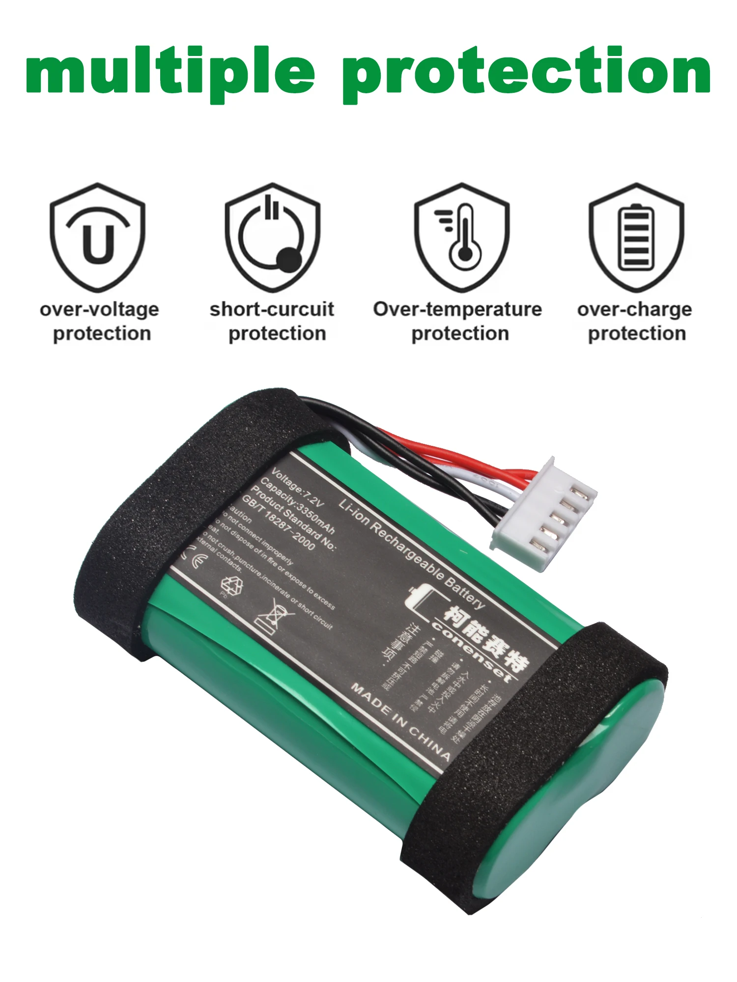 7.4V 3350mAh ST-01 Vervangende Batterij Voor Sony SRS-X3 SRS-XB2 SRS-XB20 Draadloze Bluetooth Speaker Accessoires