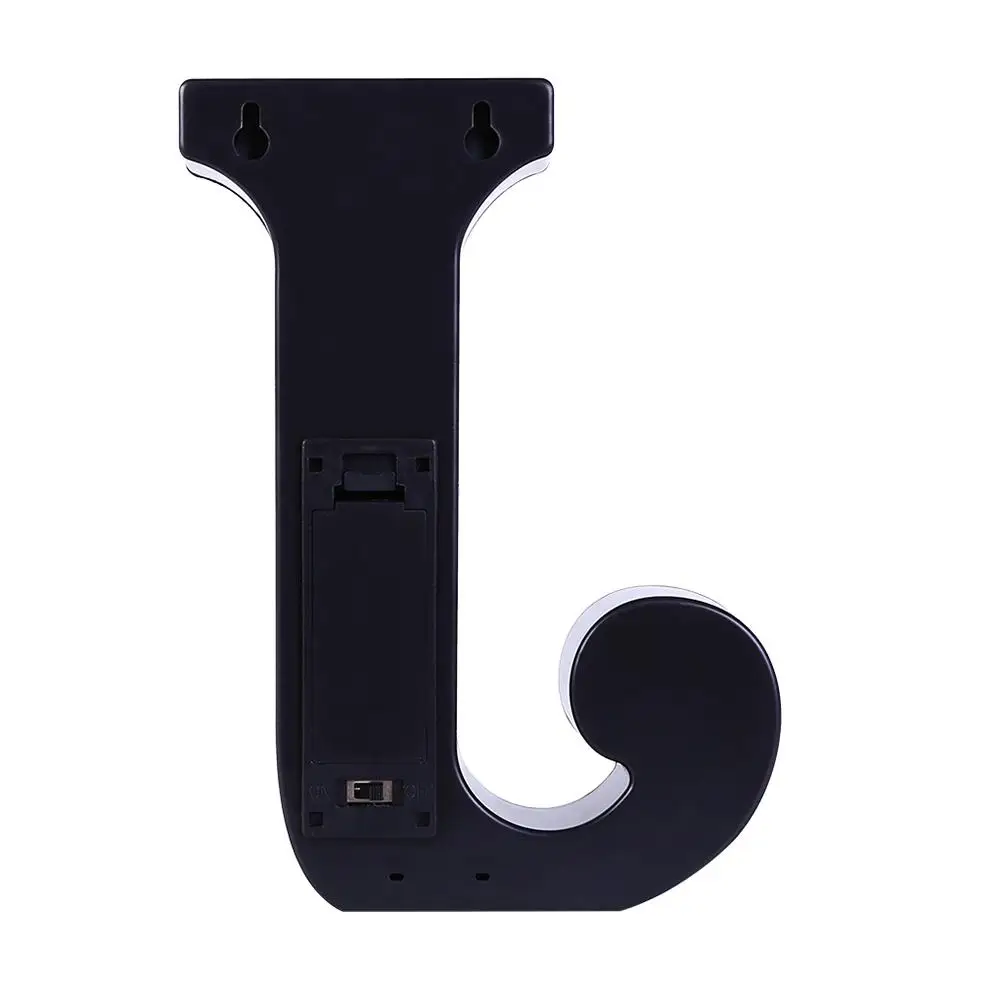 LED Letter Night Letters J Night Light Light Alphabet Lamp Shaped Home Decor Party Wedding Letters Modeling Safe Friendly