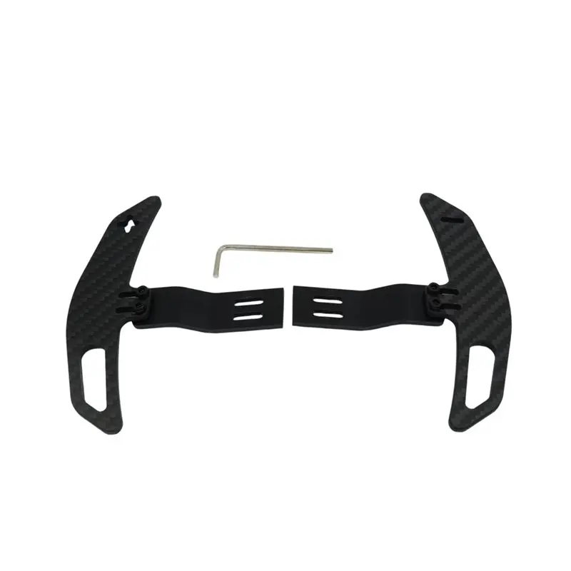 

Модифицированные детали и аксессуары для переключателей передач из углеродного волокна JABS для руля Logitech RS 50