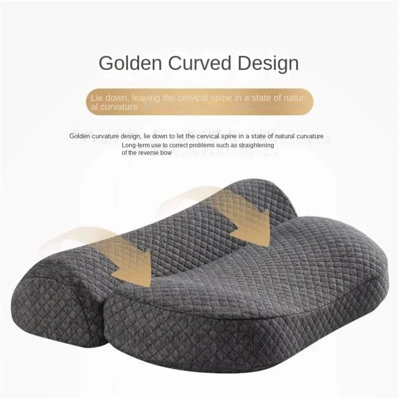 traction neck pillow, slow rebound memory pillow, sleep friendly neck pillow, sleep pillow, body pillow, bedding, home pillow