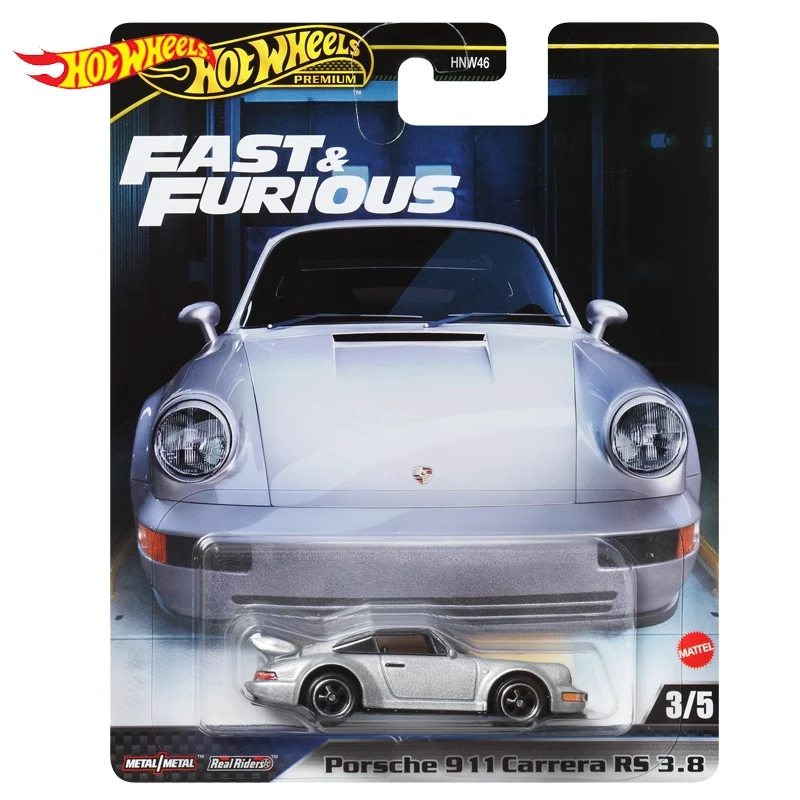 Mattel Hot Wheels PREMIUM Car Fast Furious Porsche 911carrera Rs 3.8 HNW46-G 2024 MIX3 1/64 Diecast Vehicle Model Toys Gift