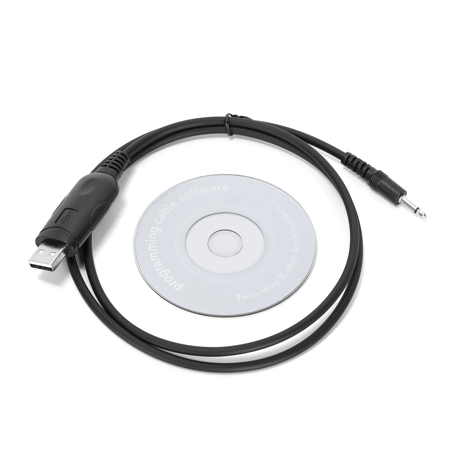 Ruimou 1 conjunto de cabo de programação usb de rádio CT-17 interface usb para interface CAT CI-V compatível com rádio icom IC-7000 etc.
