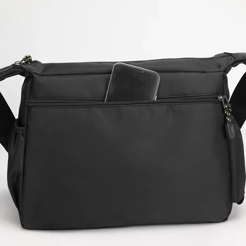 Sac à bandoulière multi-poches pour homme, sac à dos décontracté, trousse à outils, grande capacité, mode initiée