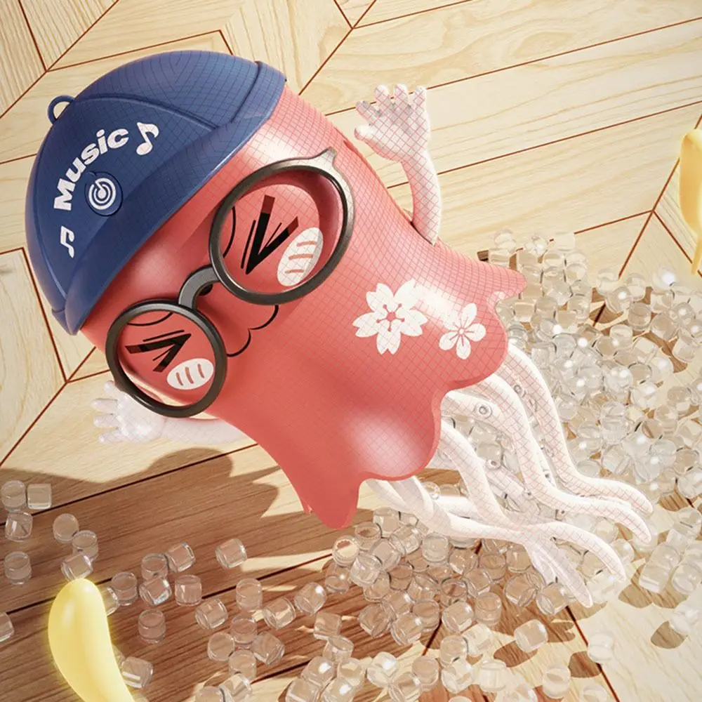 LED Light Dancing Octopus Eight-claw Twisting Crawling Dancing LED Dancing Automatic Obstacle Avoidance Wiggly Wonder Octopus