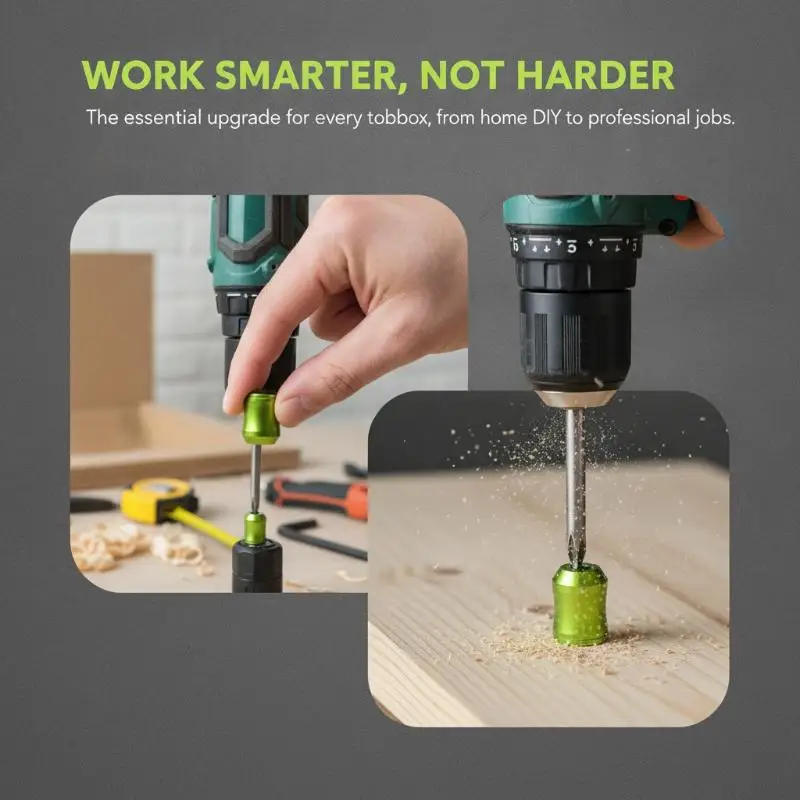 Portable Magnetizer And Demagnetizer For Screwdriver Bits Strong Adsorption Ring For Secure Fit In Tight Spaces For Workers