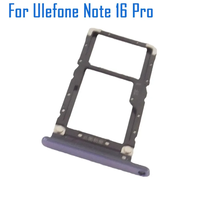 New Original Ulefone Note 16 Pro SIM Card Holder Sim Card Tray Adapter Replacement Accessories For Ulefone Note 16 Pro Cellphne