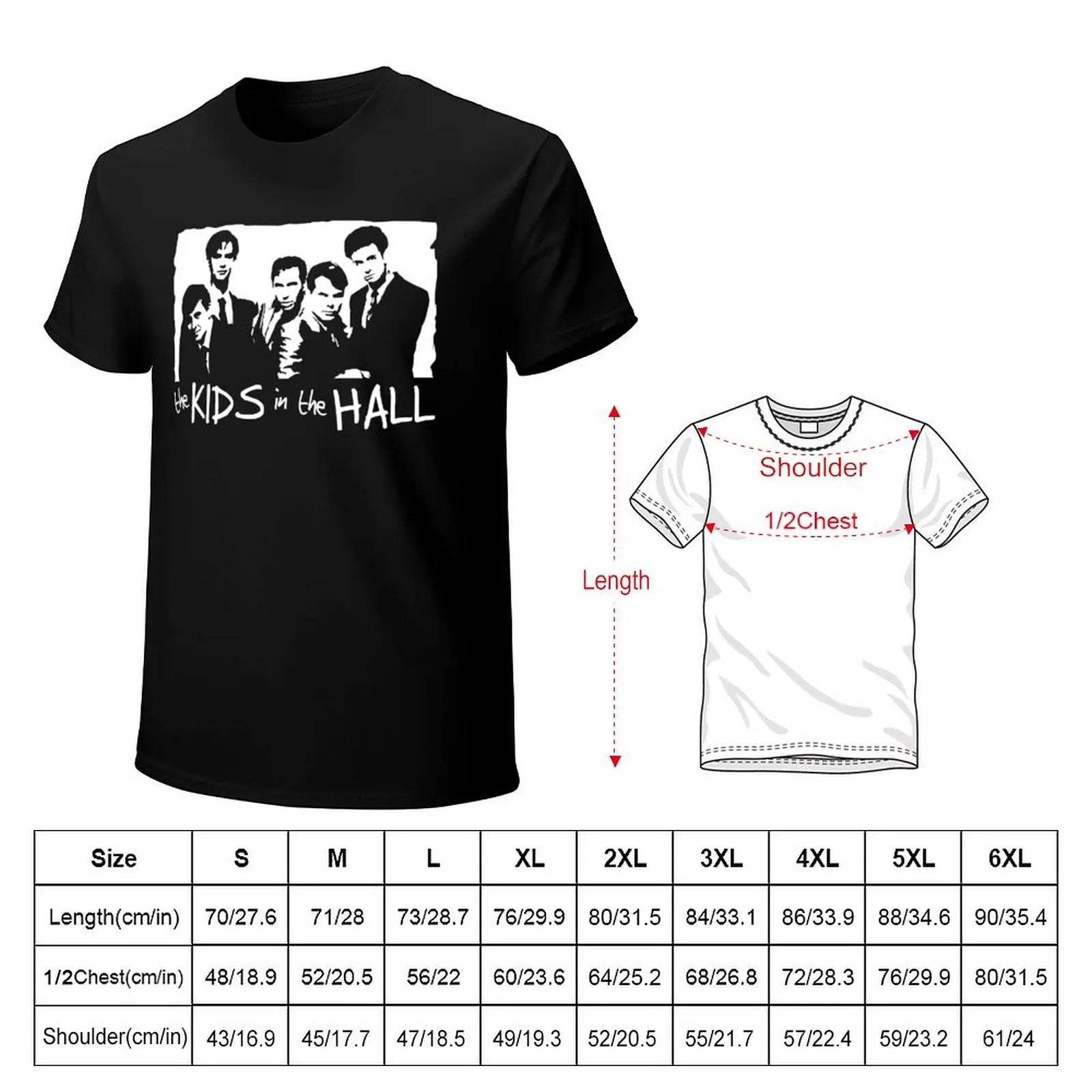 The Kids In The Hall T-Shirt boys whites street wear graphic tee shirt shirts graphic tees t shirts for men