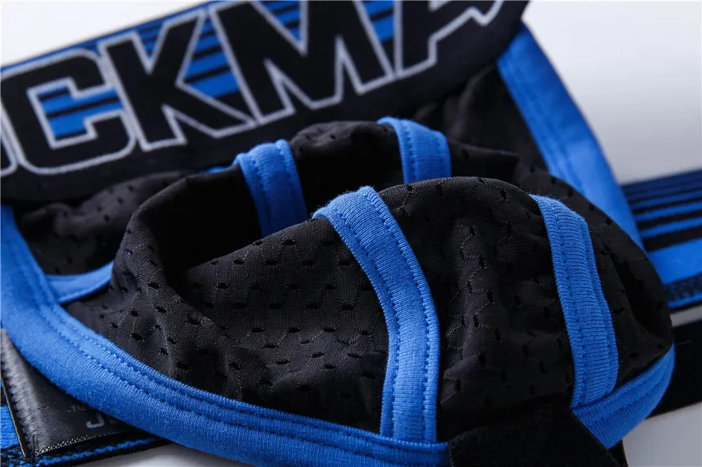 Jockmail Jockstrap Roupa Interior Masculina, Cuecas Sexy, Homens Slip, Tanga Tanga, Malha, Respirável, Cintura Baixa, G-String