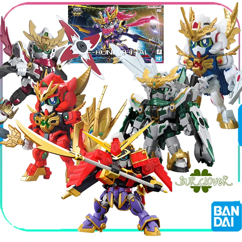 

Bandai Original GUNDAM SDBD F-KUNOICHIKAI EX VALKYLANDER Anime Action Figure Assembly Model Toys Collectible Model