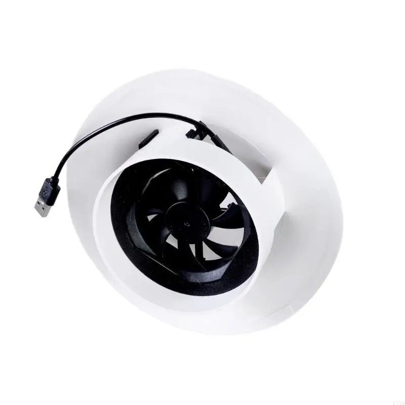 K3NB Durability 110mm USB Ventilation Fan Exhaust Fan For PVC Pipe And Roofs