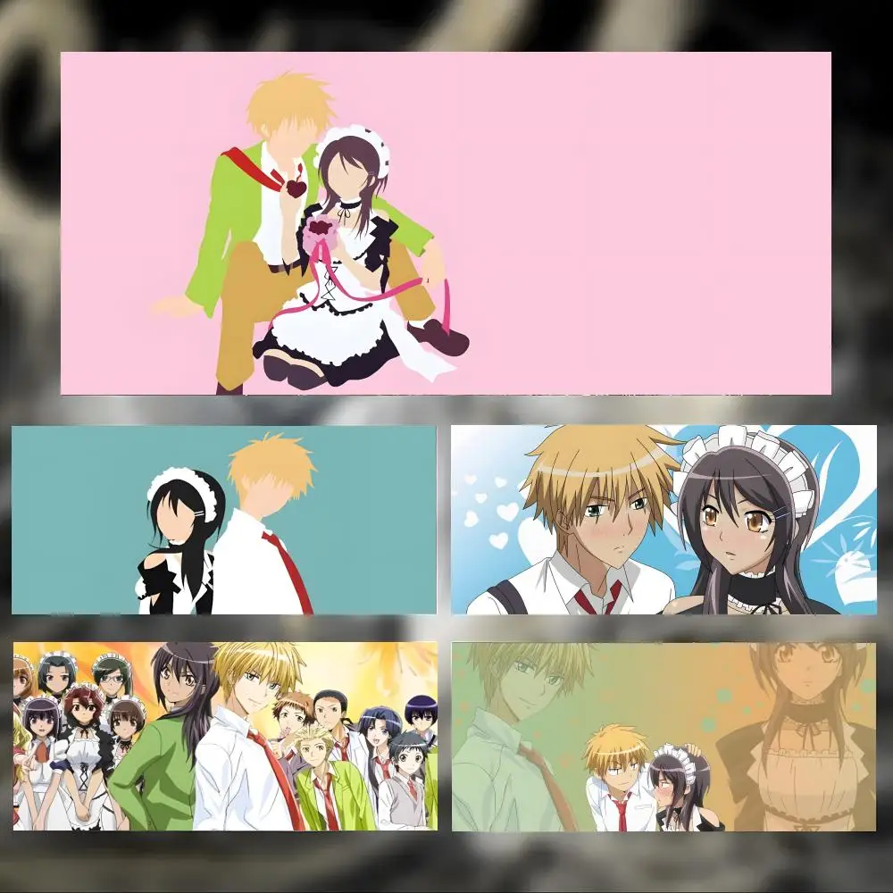 Romantic Kaichou wa Maid-samas Mouse Pad Large Thick Desk Pad Stitched Edges Gaming Mouse Mat for PC