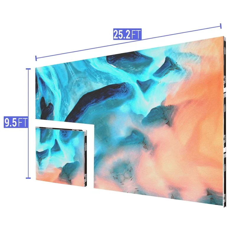 High Tech Micro COB LED Screen Front Service Indoor LED Video Wall Fixed Installation Display Panel